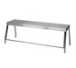 Duke 956-460-3 Deluxe Overshelf w/ Glass Protector, 44 7/32" x 10 1/2", Stainless-cityfoodequipment.com