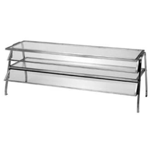 Duke 982 Glass Display Shelf w/ 1/4" Acrylic End Guards, 30 1/8" x 18 1/4" x 20"-cityfoodequipment.com