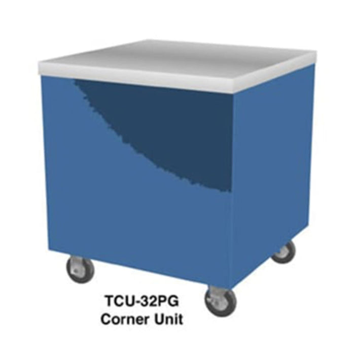 Duke TCU-32SS 32"W Cash Register Stand w/ Stainless Top, 36"H-cityfoodequipment.com