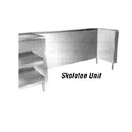 Duke TS380-PG 48" Skeleton Unit w/ 20 Gauge Paint Grip Steel Front Panel-cityfoodequipment.com