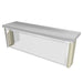 Duke TS560-46 45 5/8" Sneeze Guard, Service Style w/ Acrylic End Guards-cityfoodequipment.com
