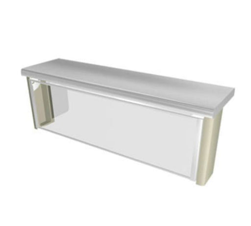 Duke TS560-74 Thurmaduke Designer Sneeze Guard, Service Style, Flip-Up Front, 73 5/8"Long-cityfoodequipment.com