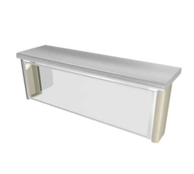 Duke TS560-74 Thurmaduke Designer Sneeze Guard, Service Style, Flip-Up Front, 73 5/8"Long-cityfoodequipment.com