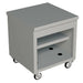 Duke TST-32PG 32" Mobile Serving Counter w/ Shelves & Stainless Top-cityfoodequipment.com