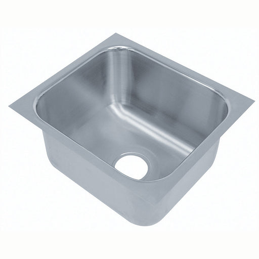 Advance Tabco 2424A-14A (1) Compartment Undermount Sink - 24" x 24"-cityfoodequipment.com