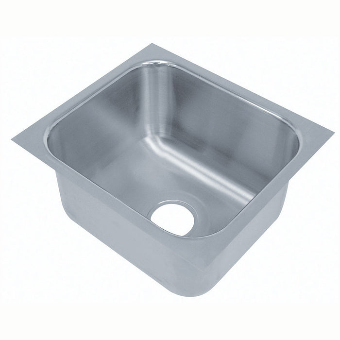 Advance Tabco 2424A-14A (1) Compartment Undermount Sink - 24" x 24"-cityfoodequipment.com