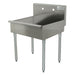 Advance Tabco 4-OP-18 24" 1 Compartment Sink w/ 24"L x 21"W Bowl, 8" Deep-cityfoodequipment.com