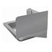 Advance Tabco 7-PS-11C 12" Tall Welded Side Splash for Hand Sinks - 16" x 20" Bowls-cityfoodequipment.com