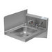 Advance Tabco 7-PS-11D 12" Tall Welded Side Splash for Handicapped Hand Sinks-cityfoodequipment.com