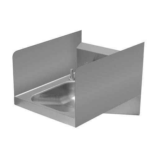 Advance Tabco 7-PS-15D 12" Tall Side Splash for Handicapped Hand Sinks-cityfoodequipment.com