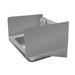 Advance Tabco 7-PS-15E 12" Tall Side Splash for Hand Sinks - 14" x 16" Bowls, 2 Sides-cityfoodequipment.com
