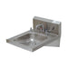 Advance Tabco 7-PS-25 Wall Mount Commercial Hand Sink w/ 14"L x 16"W x 5"D Bowl, ADA Compliant-cityfoodequipment.com