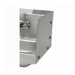 Advance Tabco 7-PS-27D 7 3/4" Tall Bolted Side Splash for ADA Hand Sinks-cityfoodequipment.com