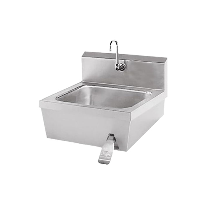Advance Tabco 7-PS-30 Wall Mount Commercial Touchless Hand Sink w/ 16"L x 14"W x 6"D Bowl, Gooseneck Faucet-cityfoodequipment.com