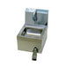 Advance Tabco 7-PS-63 Wall Mount Commercial Touchless Hand Sink w/ 9"L x 9"W x 5"D Bowl, Knee Valve-cityfoodequipment.com