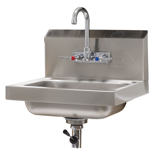 Advance Tabco 7-PS-67 Wall Mount Commercial Hand Sink w/ 14"L x 10"W x 5"D Bowl, Lever Drain-cityfoodequipment.com