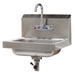 Advance Tabco 7-PS-67 Wall Mount Commercial Hand Sink w/ 14"L x 10"W x 5"D Bowl, Lever Drain-cityfoodequipment.com