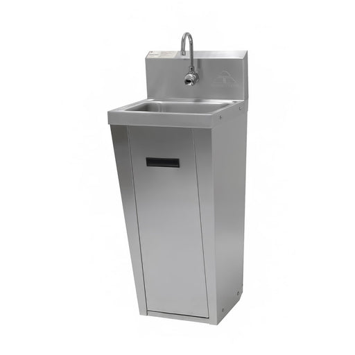 Advance Tabco 7-PS-91 Pedestal Commercial Touchless Hand Sink w/ 14"L x 10"W x 5"D Bowl, Electronic Faucet-cityfoodequipment.com