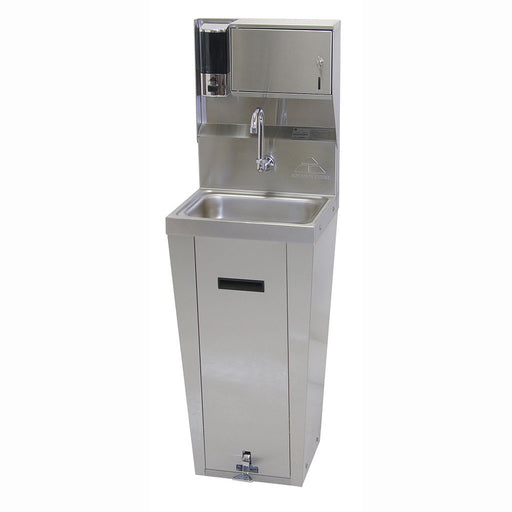 Advance Tabco 7-PS-95 Pedestal Commercial Touchless Hand Sink w/ 14"L x 10"W x 5"D Bowl, Pedal Valve-cityfoodequipment.com