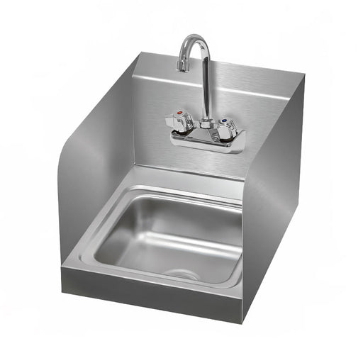 Advance Tabco 7-PS-23-EC-SP Wall-Mount Commercial Hand Sink w/ 9" x 9" x 5" Bowl, Basket Drain-cityfoodequipment.com