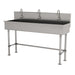 Advance Tabco 19-FM-60EF 60" Freestanding Multiwash Touchless Hand Sink w/ (3) Faucets, Electronc Sensor-cityfoodequipment.com