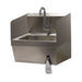 Advance Tabco 7-PS-59 Wall Mount Commercial Touchless Hand Sink w/ 14"L x 10"W x 5"D Bowl, Basket Drain-cityfoodequipment.com