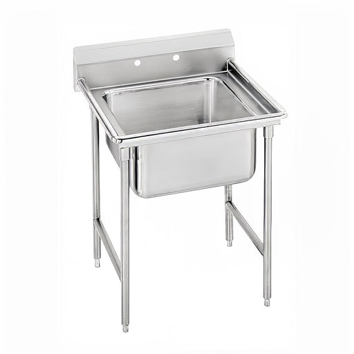 Advance Tabco 94-1-24 27" 1 Compartment Sink w/ 16"L x 20"W Bowl, 14" Deep-cityfoodequipment.com