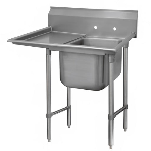 Advance Tabco 93-21-20-36L 62" 1 Compartment Sink w/ 20"L x 20"W Bowl, 12" Deep-cityfoodequipment.com