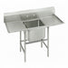 Advance Tabco 93-41-24-24RL 74" 1 Compartment Sink w/ 24"L x 24"W Bowl, 12" Deep-cityfoodequipment.com