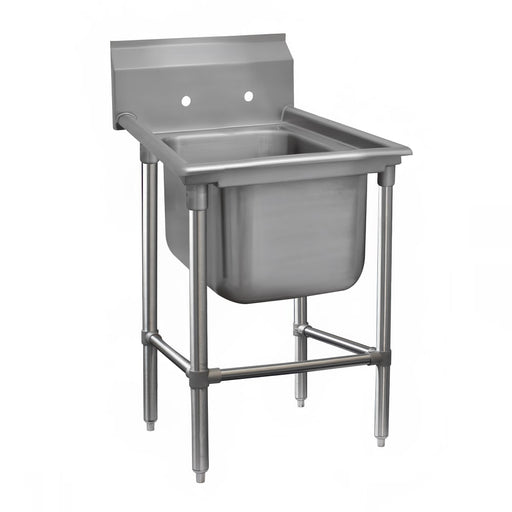Advance Tabco 94-21-20 31" 1 Compartment Sink w/ 20"L x 20"W Bowl, 14" Deep-cityfoodequipment.com