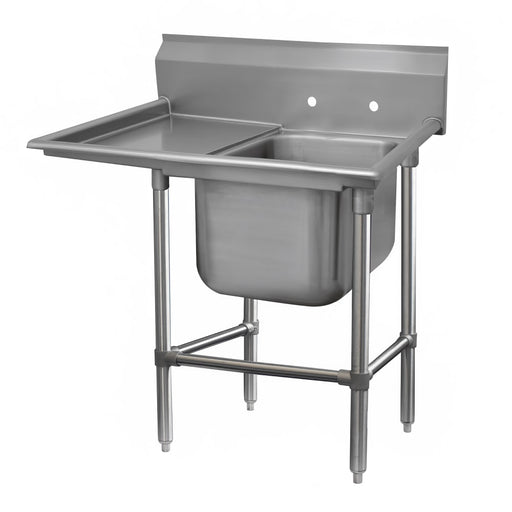 Advance Tabco 94-21-20-18L 44" 1 Compartment Sink w/ 20"L x 20"W Bowl, 14" Deep-cityfoodequipment.com