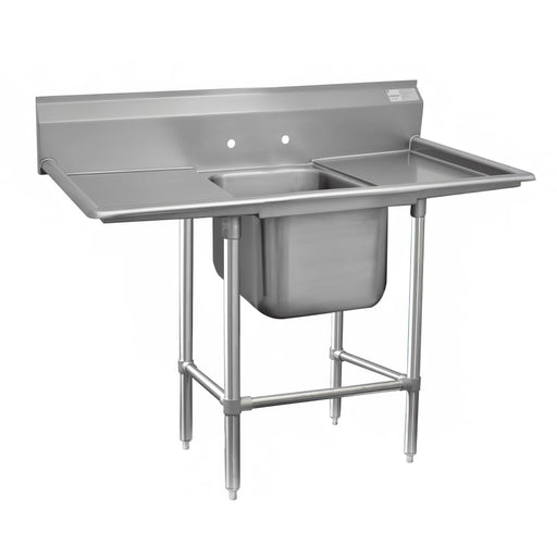 Advance Tabco 94-21-20-24RL 70" 1 Compartment Sink w/ 20"L x 20"W Bowl, 14" Deep-cityfoodequipment.com