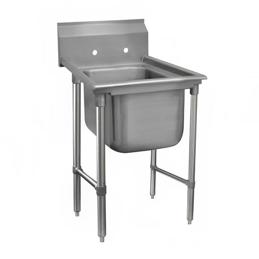 Advance Tabco 94-41-24 35" 1 Compartment Sink w/ 24"L x 24"W Bowl, 14" Deep-cityfoodequipment.com