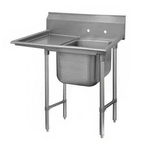 Advance Tabco 94-41-24-36L 66" 1 Compartment Sink w/ 24"L x 24"W Bowl, 14" Deep-cityfoodequipment.com