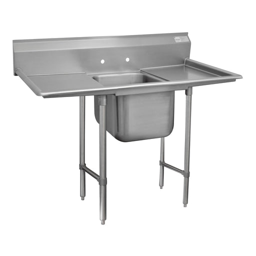 Advance Tabco 94-41-24-36RL 98" 1 Compartment Sink w/ 24"L x 24"W Bowl, 14" Deep-cityfoodequipment.com