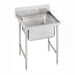 Advance Tabco 94-81-20 31" 1 Compartment Sink w/ 20"L x 28"W Bowl, 14" Deep-cityfoodequipment.com