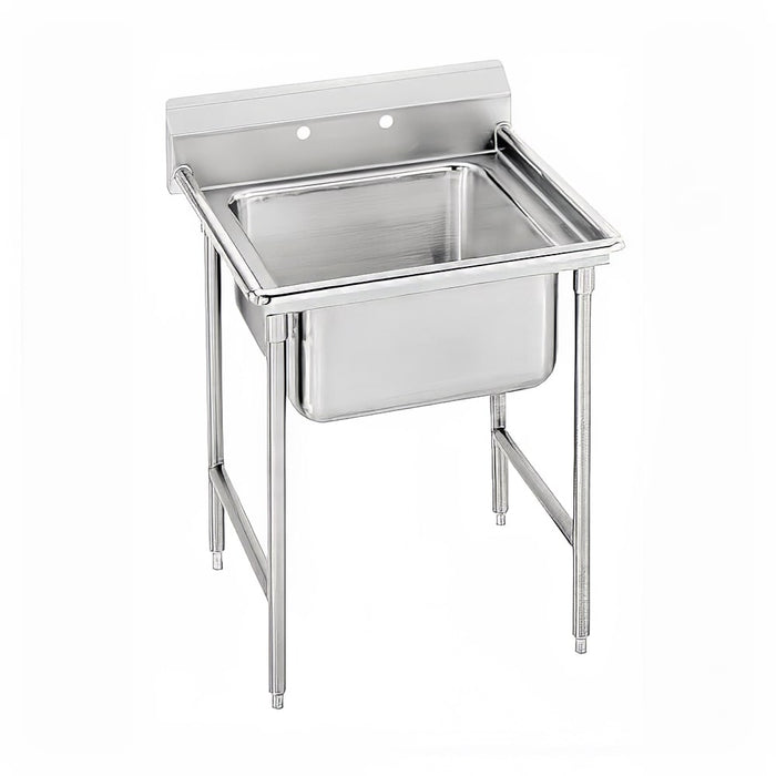 Advance Tabco 9-81-20 31" 1 Compartment Sink w/ 20"L x 28"W Bowl, 12" Deep-cityfoodequipment.com
