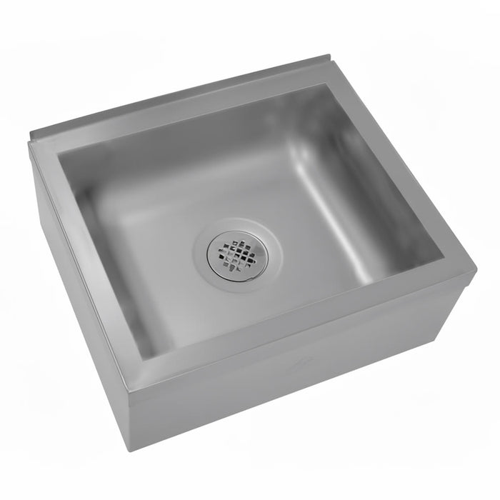 Advance Tabco 9-OP-28 Floor Mount Mop Sink w/ 6"D Bowl, Tile Edge-cityfoodequipment.com