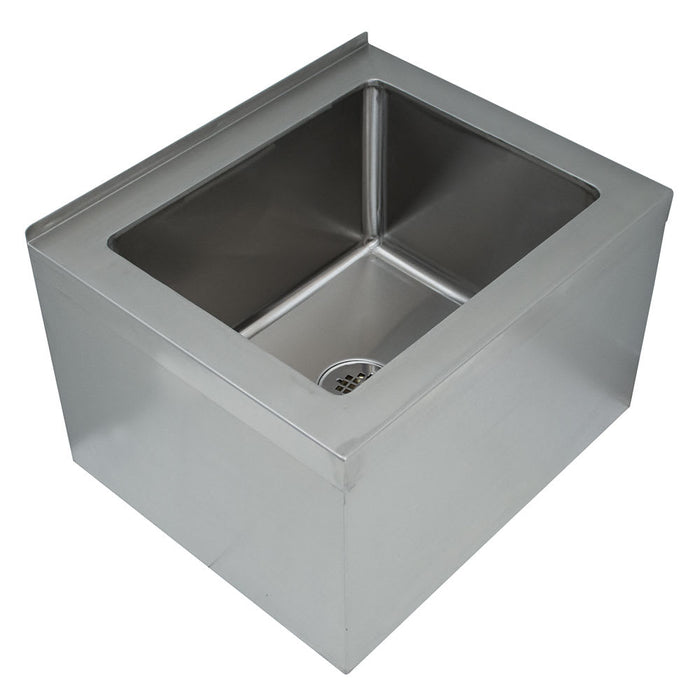 Advance Tabco 9-OP-48 Floor Mount Mop Sink w/ 12"D Bowl, Tile Edge-cityfoodequipment.com