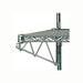 Advance Tabco AAB-14 (2) Wall Post Brackets - Adjustable, Chrome-cityfoodequipment.com