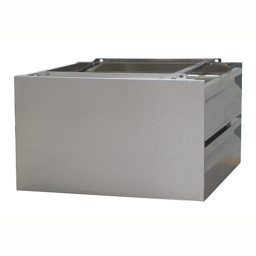 Advance Tabco ADT-2-2020 Drawer Assembly - Side Panels, 2 Tier, 20" x 20" x 5"-cityfoodequipment.com