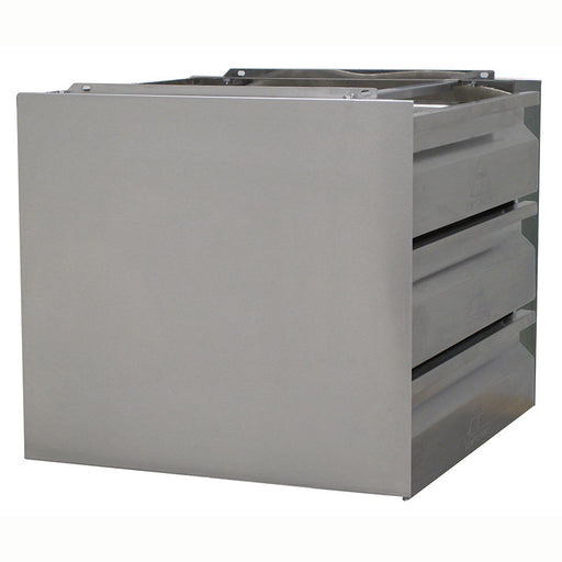 Advance Tabco ADT-3-2015 Drawer Assembly - Side Panels, 3 Tier, 20" x 15" x 5"-cityfoodequipment.com