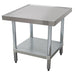 Advance Tabco AG-MT-242 24" Mixer Table w/ Galvanized Undershelf Base & Marine Edge, 24"D-cityfoodequipment.com