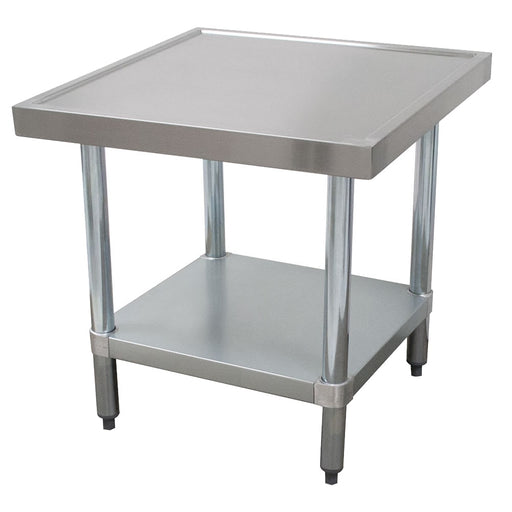 Advance Tabco AG-MT-303 36" Mixer Table w/ Galvanized Undershelf Base & Marine Edge, 30"D-cityfoodequipment.com