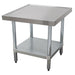 Advance Tabco AG-MT-303 36" Mixer Table w/ Galvanized Undershelf Base & Marine Edge, 30"D-cityfoodequipment.com