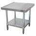 Advance Tabco AG-MT-363 36" Mixer Table w/ Galvanized Undershelf Base & Marine Edge, 36"D-cityfoodequipment.com
