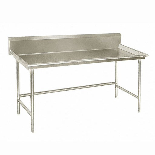Advance Tabco BSR-48 Sorting Table - 10 1/2" Splash, 3" Raised Edge, 30x48", 16 ga 304 Stainless-cityfoodequipment.com