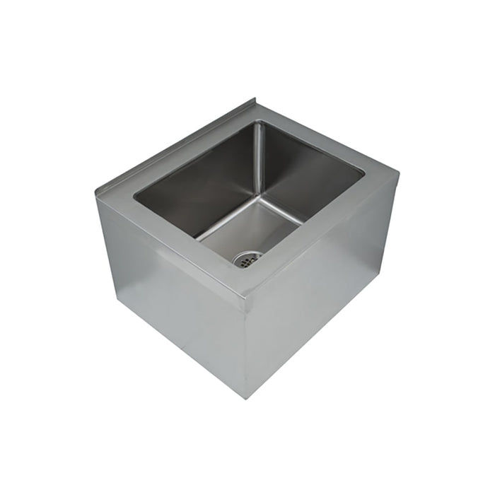 Advance Tabco 9-OP-34 Floor Mount Mop Sink w/ 12"D Bowl, Stainless Steel-cityfoodequipment.com