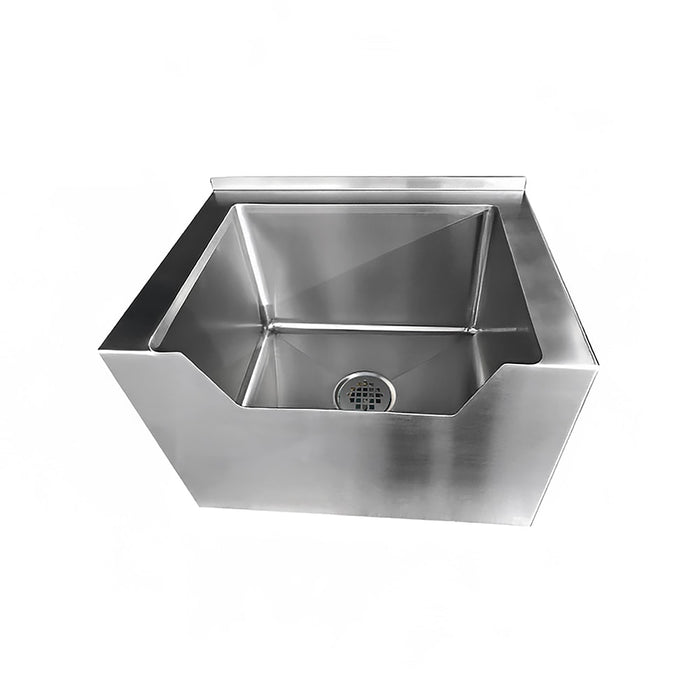 Advance Tabco 9-OP-48DF Floor Mount Mop Sink w/ 12"D Bowl, Drop Front-cityfoodequipment.com