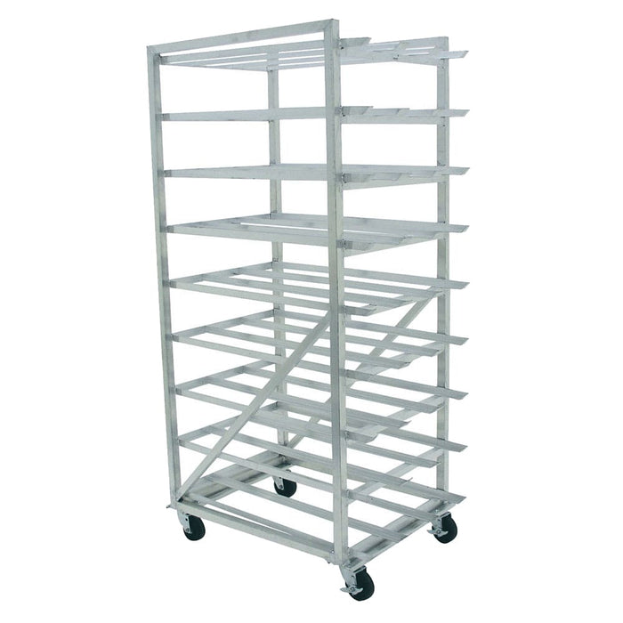 Advance Tabco CR10-162M 71"H Mobile Can Rack w/ (162) #10 or (216) #5 Capacity-cityfoodequipment.com